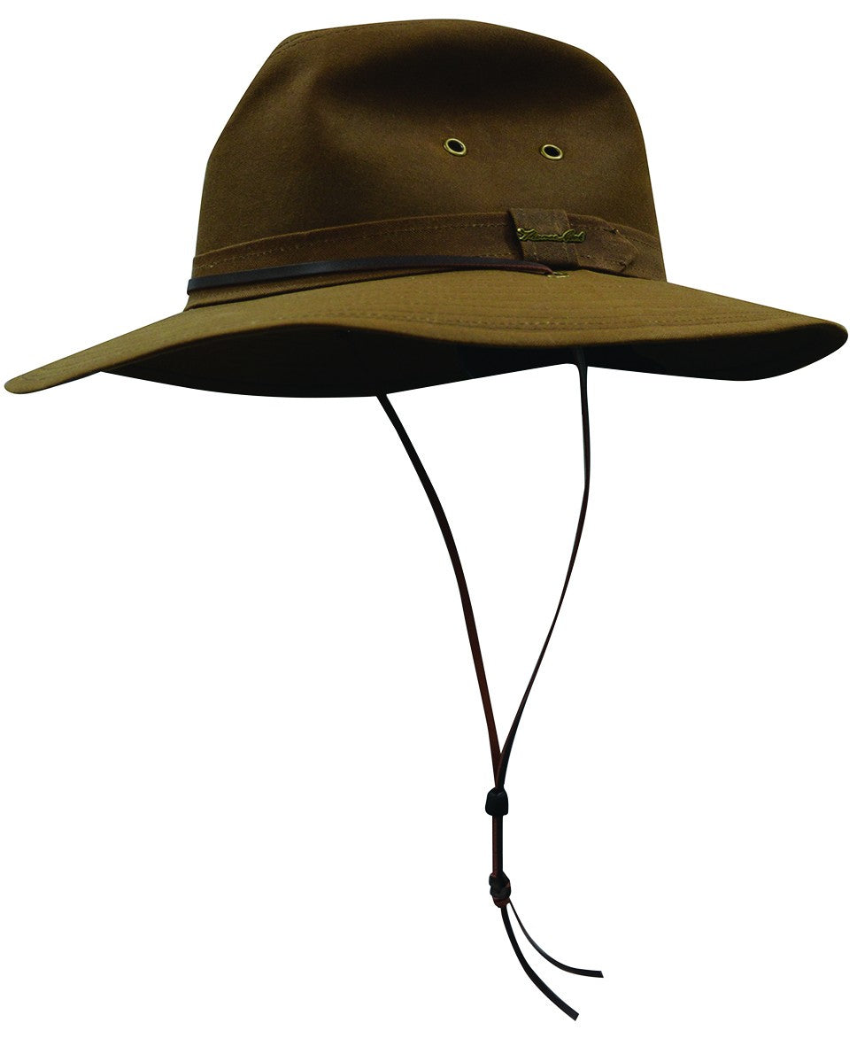 Thomas Cook Oilskin Wide Brim Hat