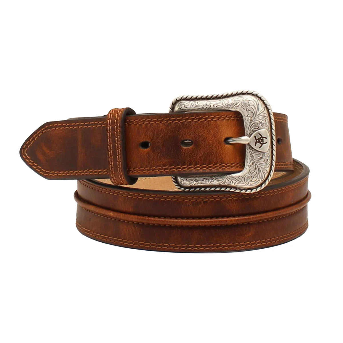 Ariat Raised Center 1 1/2 inch Belt