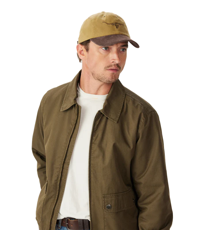 R.M. Williams Longhorn Wax Cotton Cap