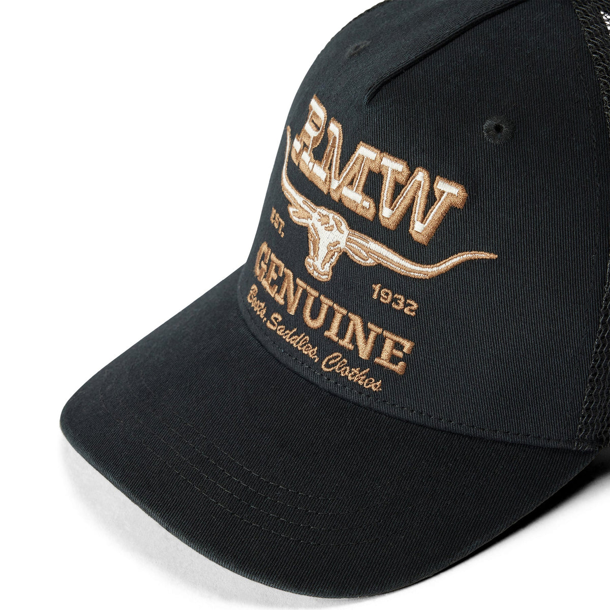 R.M. Williams Genuine Longhorn Trucker Cap