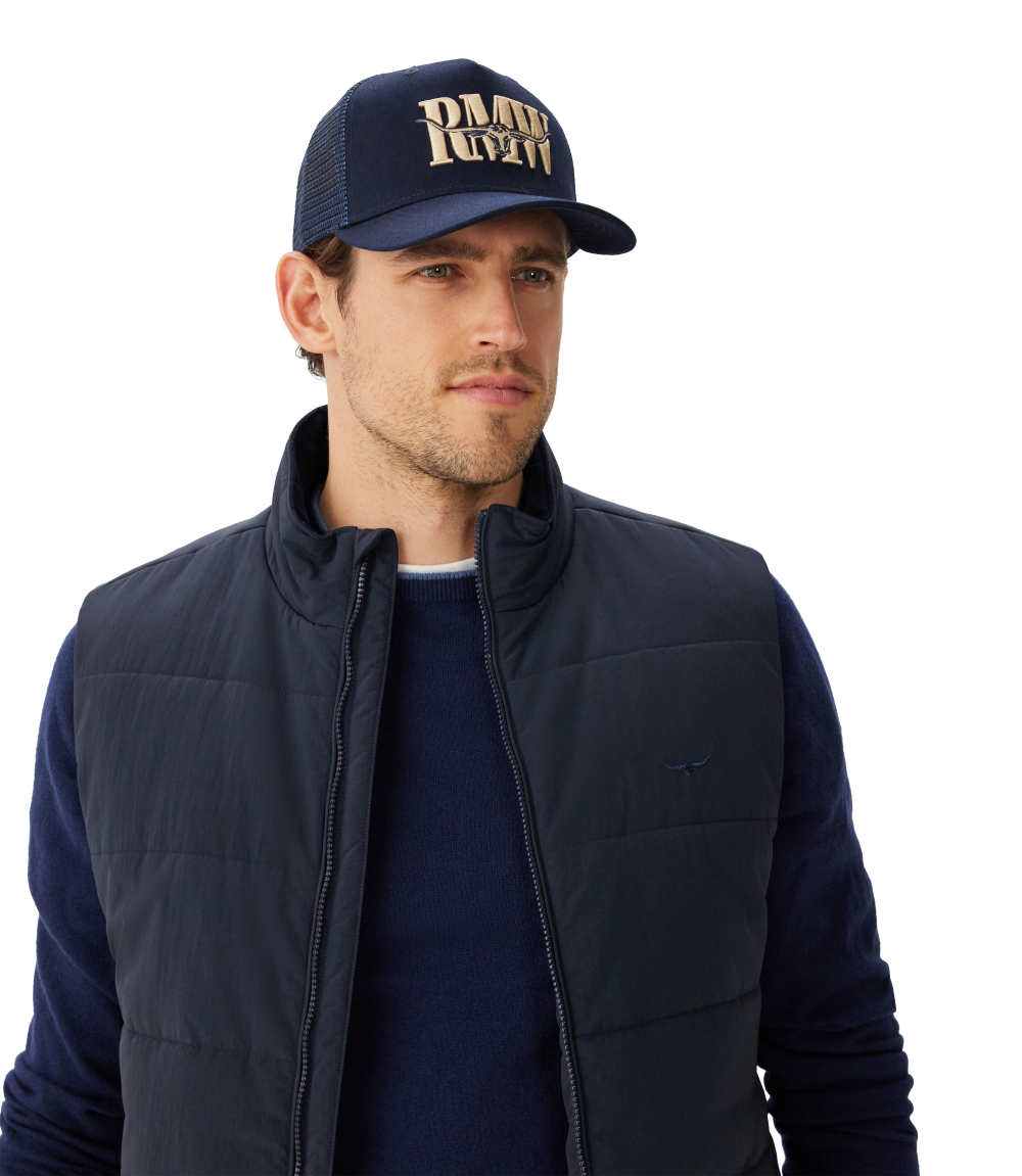 R.M.Williams RMW Steers Head Trucker Cap