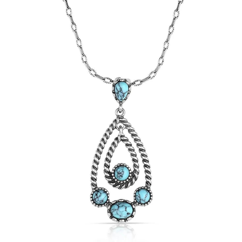 Montana Attitude Necklace Wander West Turquoise