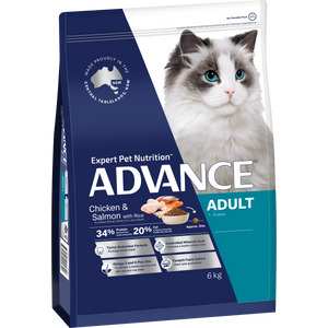 Advance Adult Cat Chicken and Salmon with Rice Dry Food