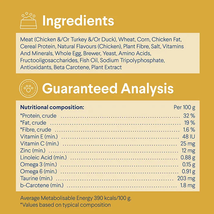 Advance Dry Cat Triple Action Dental Chicken