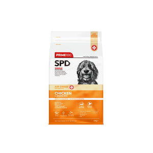 Prime100 SPD Air Dried Chicken and Brown Rice Dry Dog Food