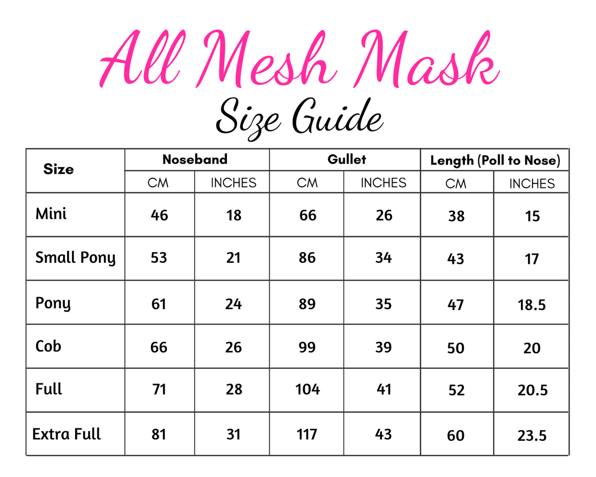 Buggez Mesh Fly Mask