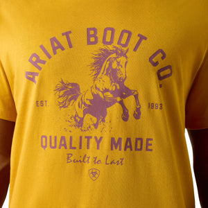 Ariat Mens College Bronc Classic Fit T-Shirt
