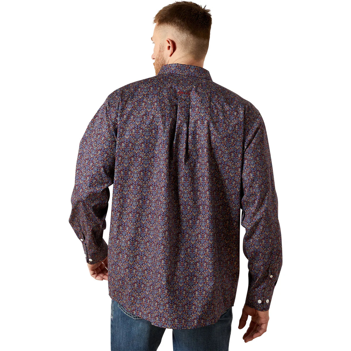 Ariat Mens Wrinkle Free Brendan Classic Fit Shirt