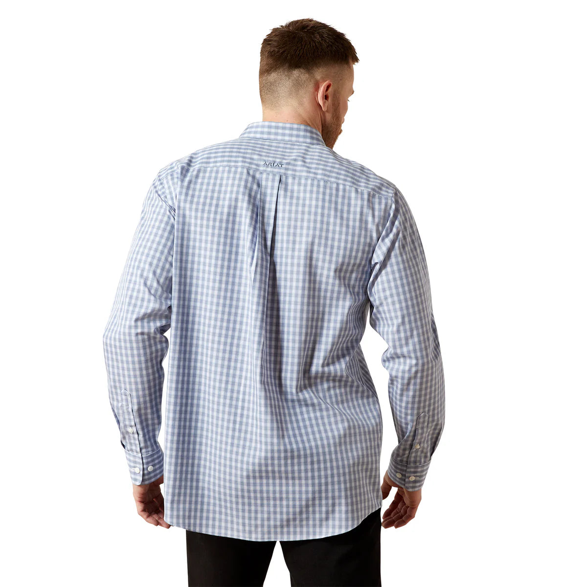 Ariat Mens Wrinkle Free Brett Fitted Shirt