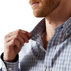 Ariat Mens Wrinkle Free Brett Fitted Shirt