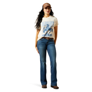 Ariat WMS Retro Block Poster SS Tee