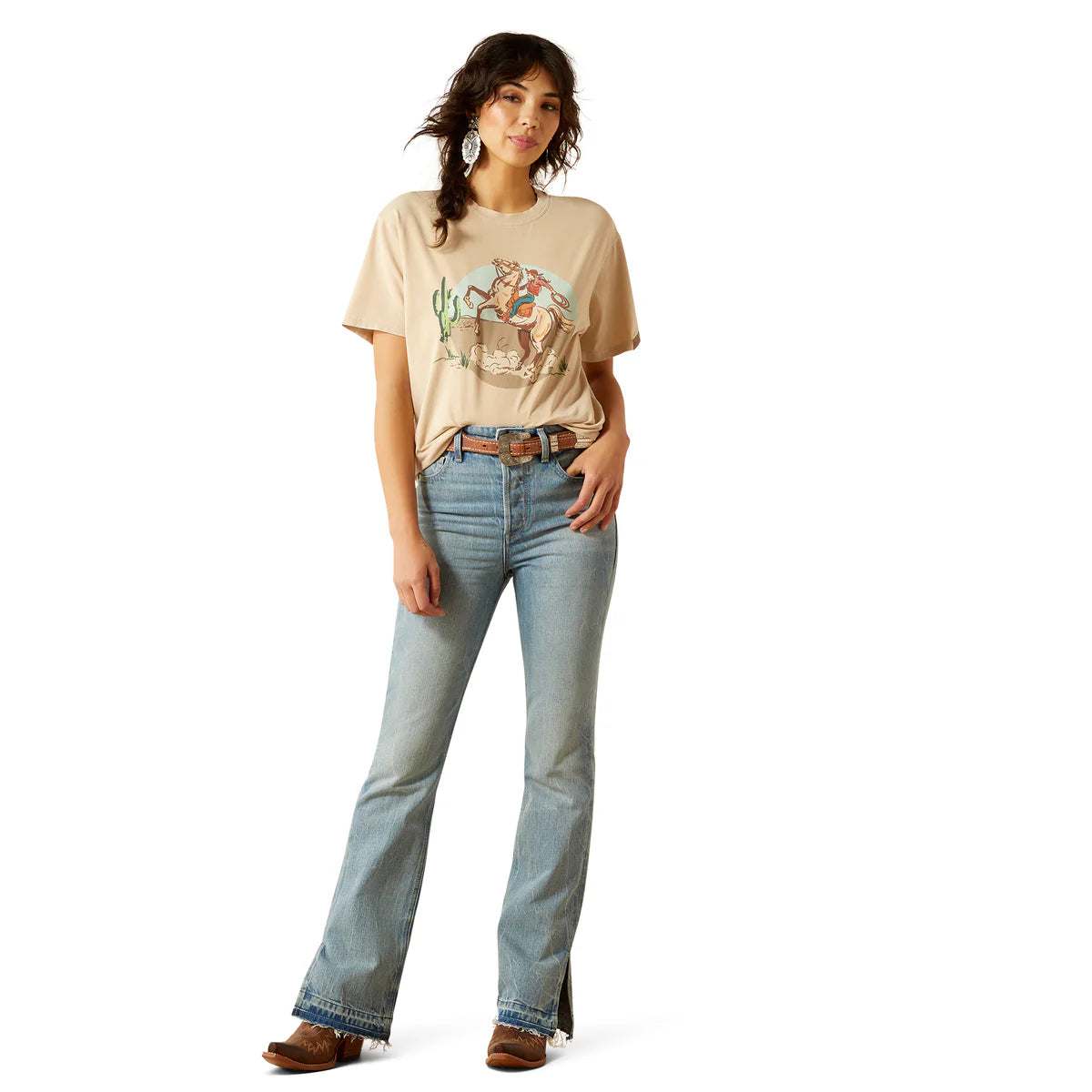 Ariat WMS Ride On SS Tee