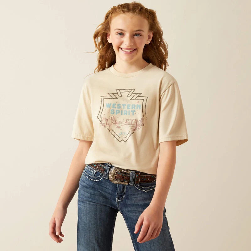Ariat Girls Western Spirit SS Tee