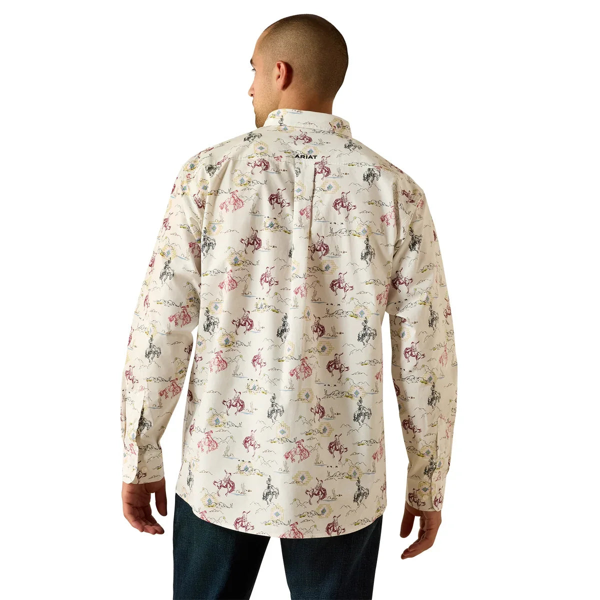 Ariat Mens Taber Classic Fit Long Sleeve Shirt
