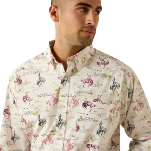Ariat Mens Taber Classic Fit Long Sleeve Shirt