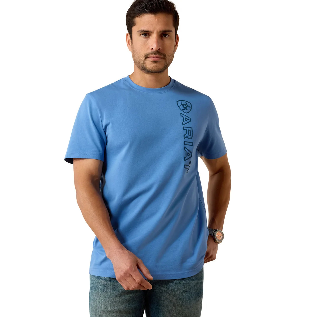 Ariat Mens Vertical Logo Tee