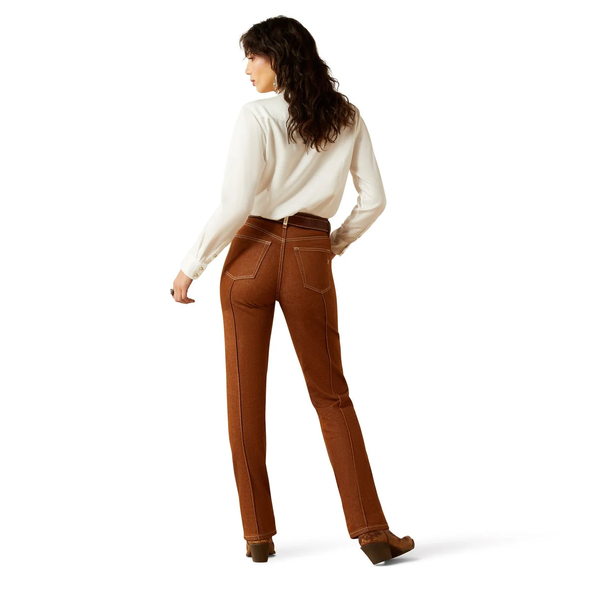 Ariat Ultra High Rise Relaxed Straight Leg Jeans