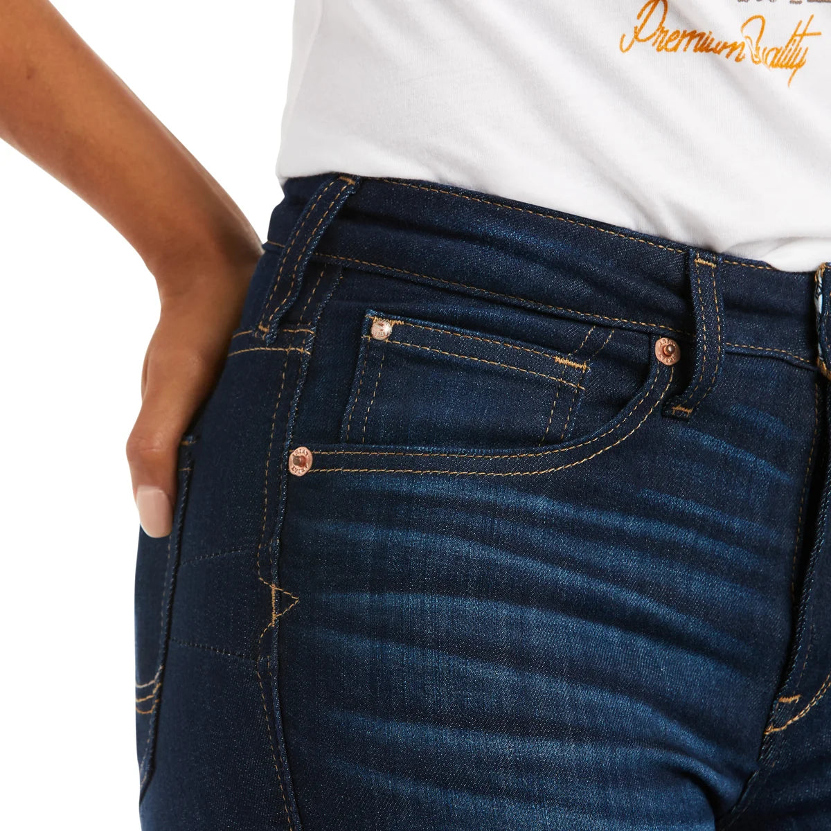 Ariat Womens R.E.A.L. High Rise Ballary Boot Cut Jeans