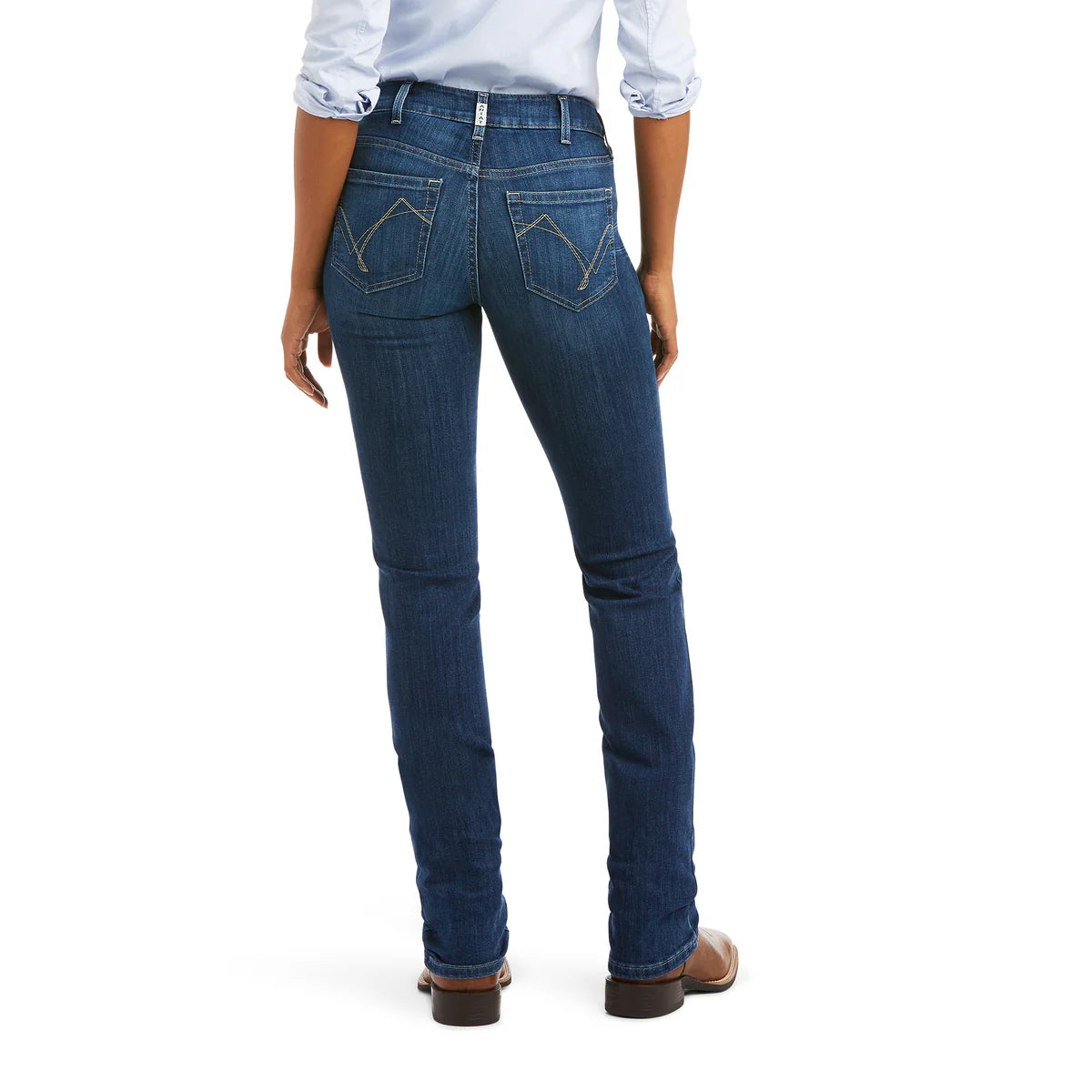 Ariat Womens R.E.A.L. Perfect Rise Abby Straight Leg Jeans