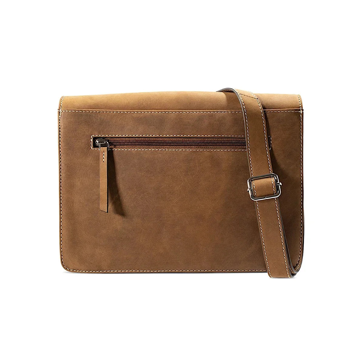 Ariat Selma Small Leather Messenger Bag Brown