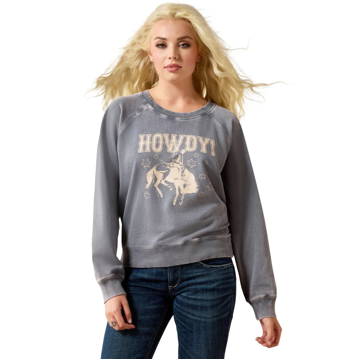 Ariat Womens Vintage Raglan Sweatshirt