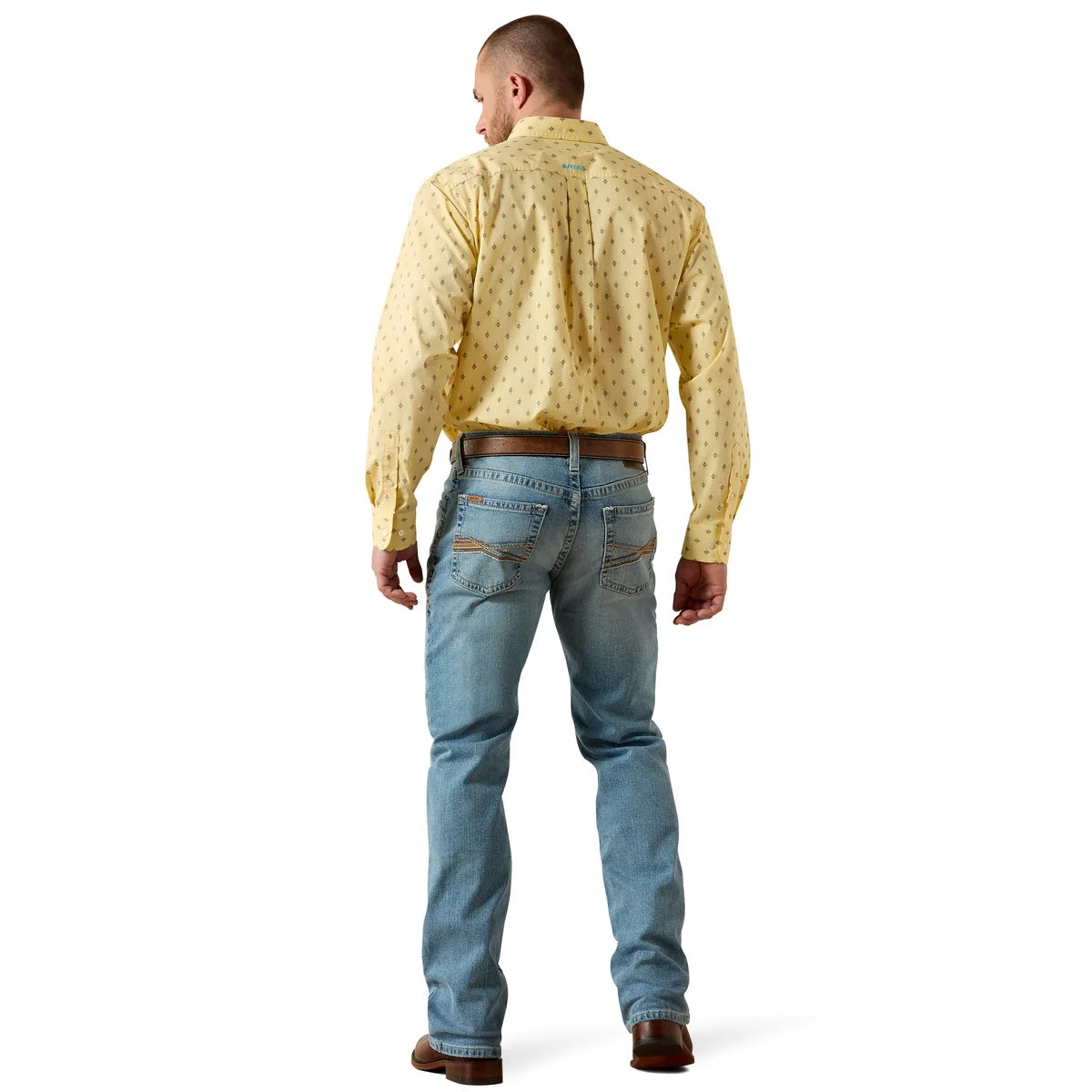 Ariat Mens M4 Relaxed Gus Boot Cut Jeans