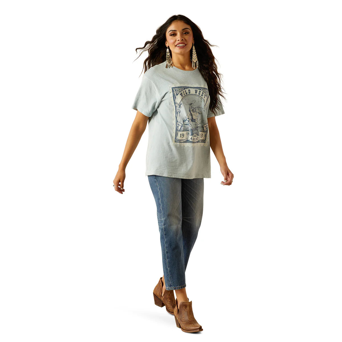 Ariat Wild West Stamp Tee