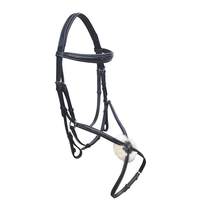 Lumiere Ava Grackle Bridle With Sheepskin