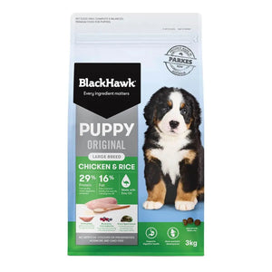 Black Hawk Puppy Large Breed Chicken and Rice Dry Dog Food