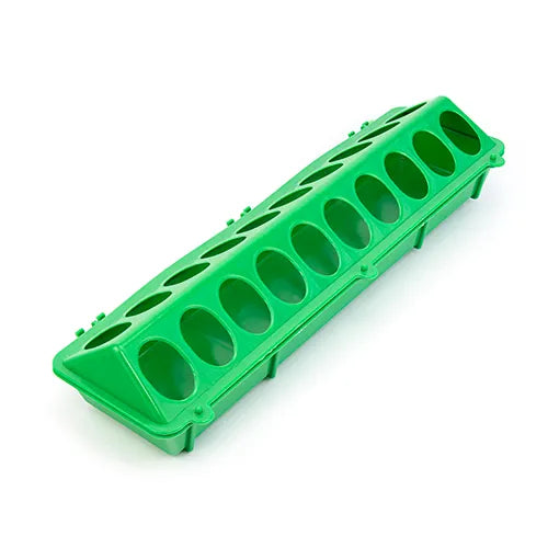 Bainbridge Poultry Feed Trough with Holes