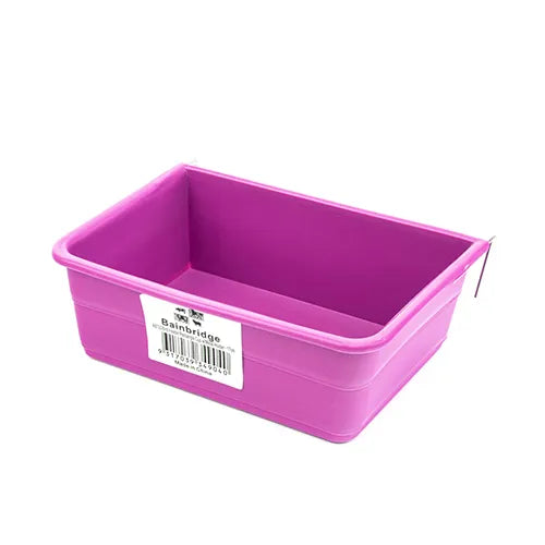 Bainbridge Rectangular Feeder Parrot Plastic