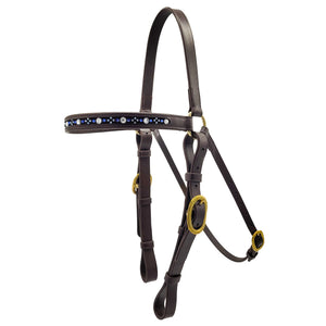 Oregon Blue Bling Barcoo Bridle