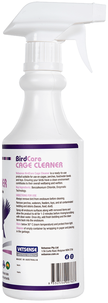 Vetsense Birdcare Cage Cleaner Spray