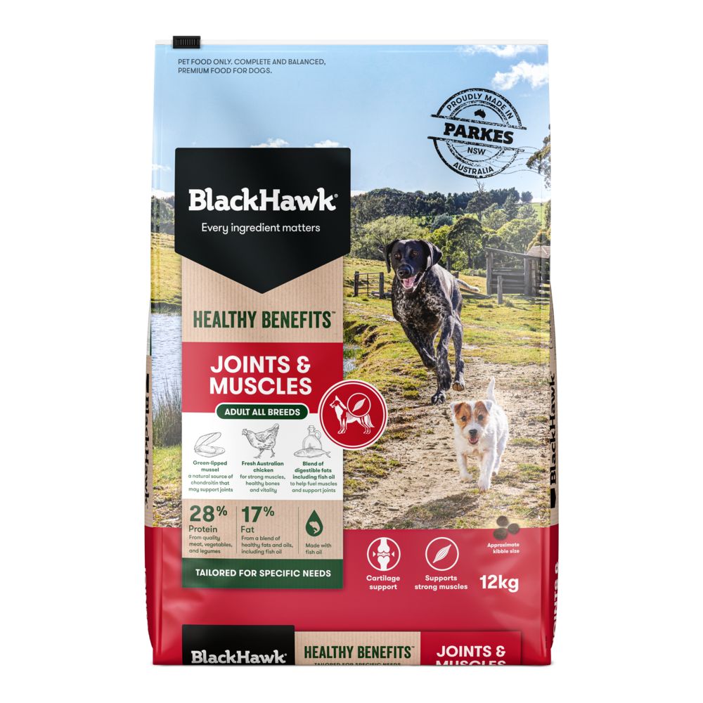 Black Hawk Healthy Benefits Joints and Muscles Dry Dog Food