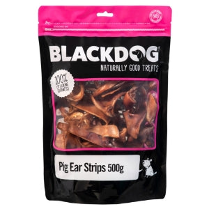 Blackdog Pigs Ear Strips Dog Treat