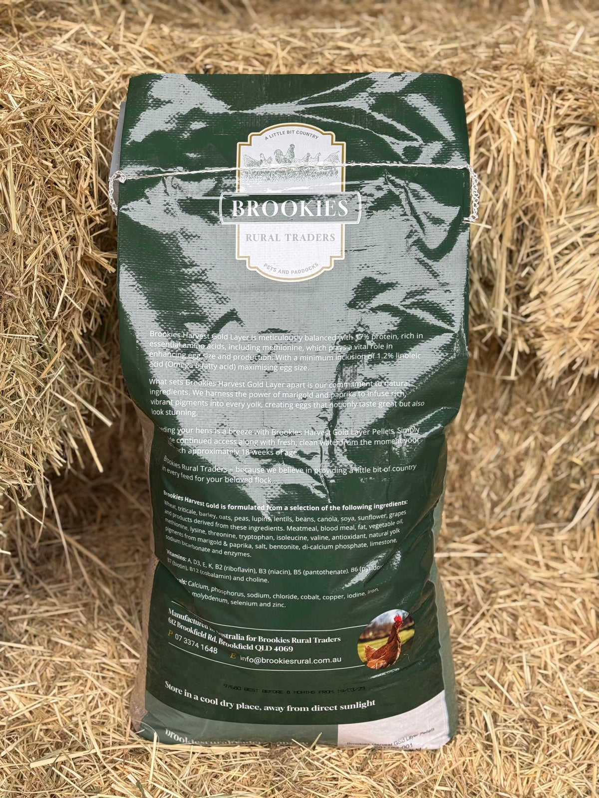 Brookies Harvest Gold Layer Pellets