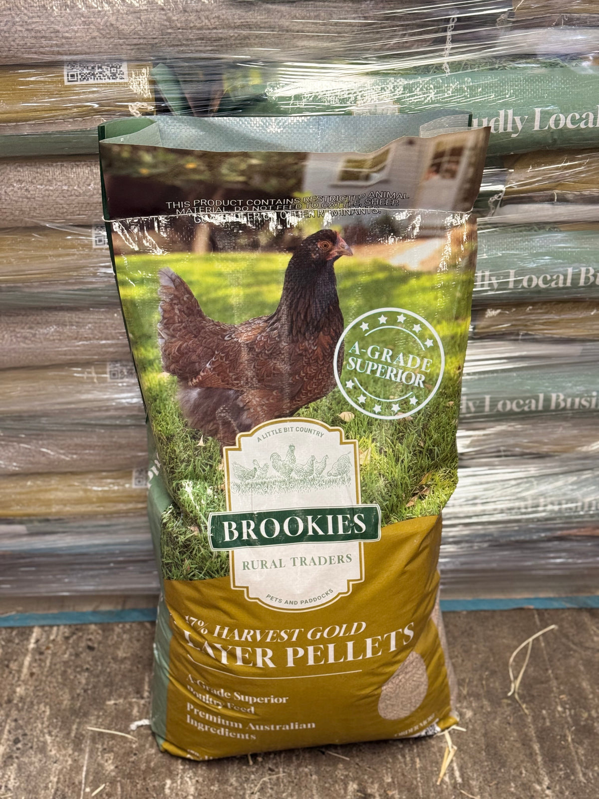 Brookies Harvest Gold Layer Pellets