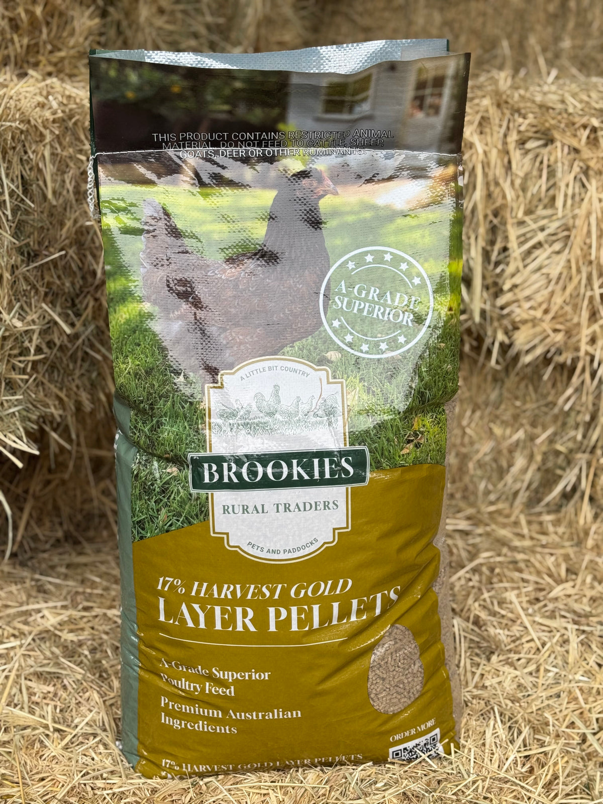 Brookies Harvest Gold Layer Pellets