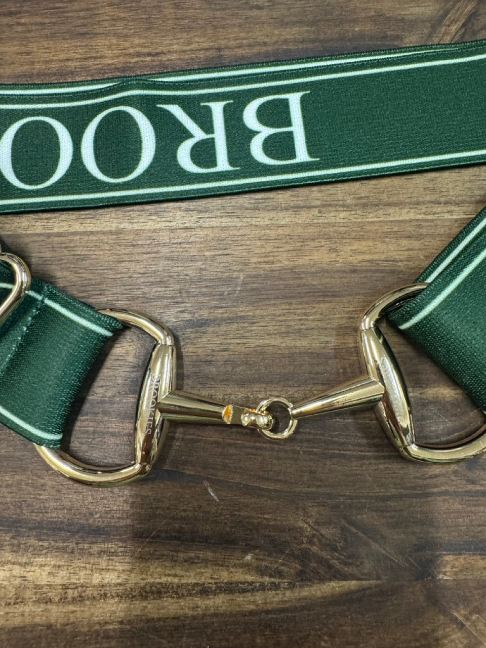 Brookies Signature Snaffle Bit Equestrian Buckle