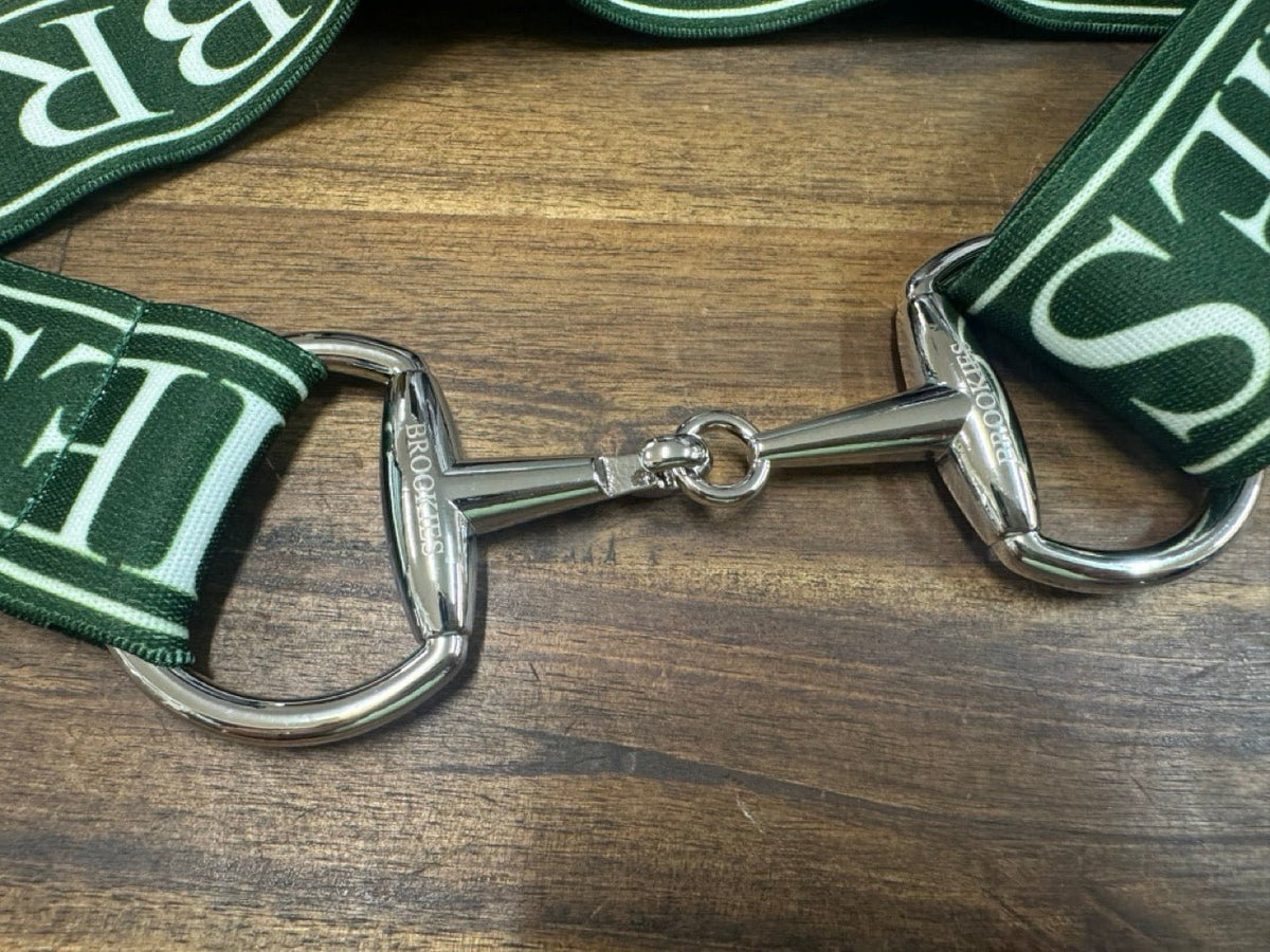 Brookies Signature Snaffle Bit Equestrian Buckle