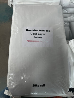 Brookies Harvest Gold Layer Pellets