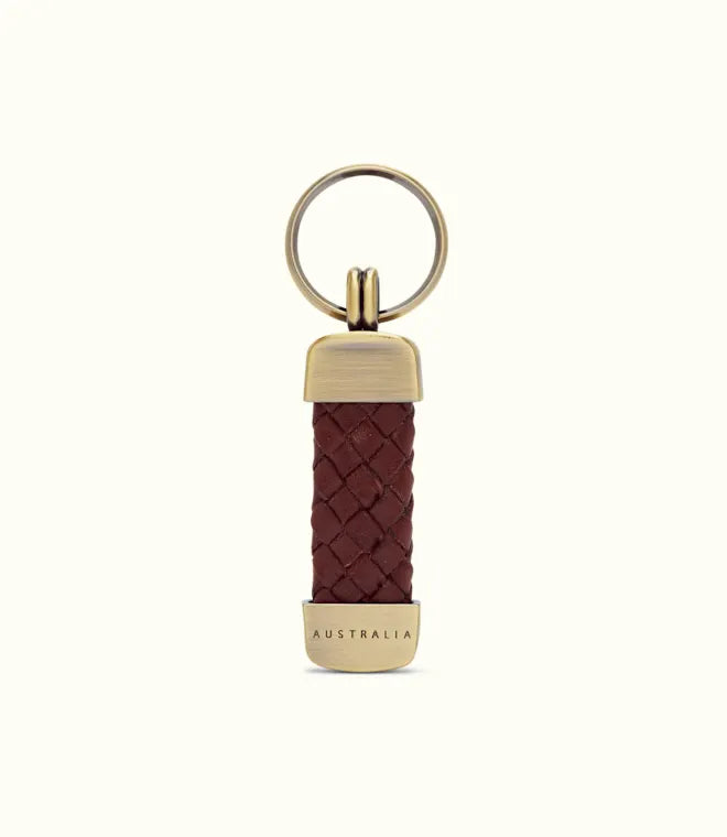 R.M.Williams Plaited Key Ring