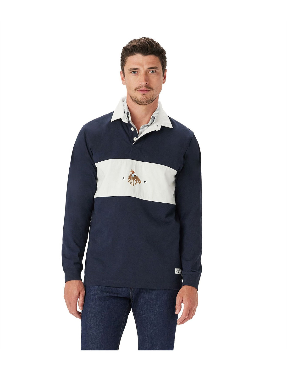 R.M.Williams Mens Buck Rugby Jumper