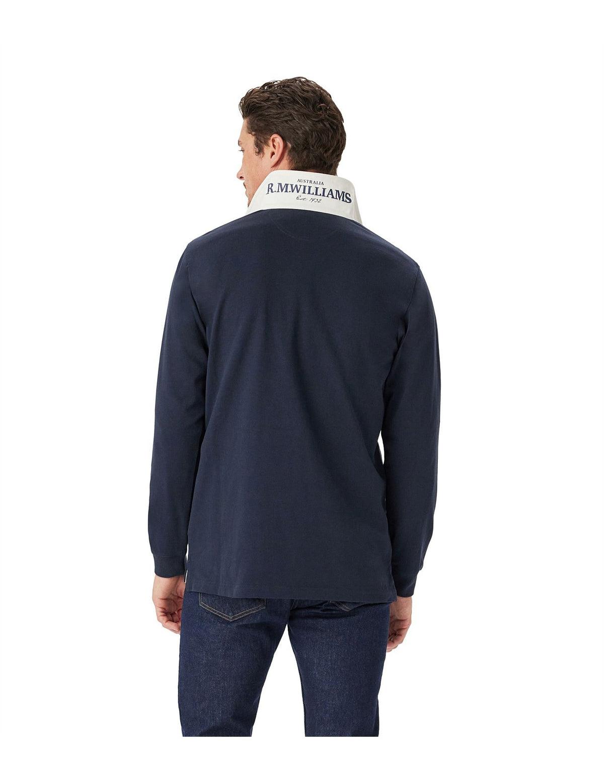 R.M.Williams Mens Buck Rugby Jumper