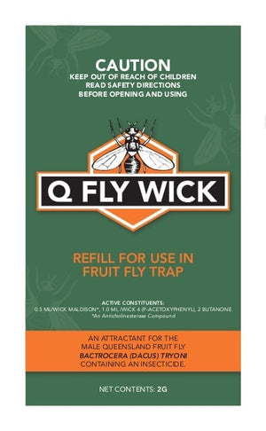 Bug 4 Bugs Q Fruit Fly Wick Refill