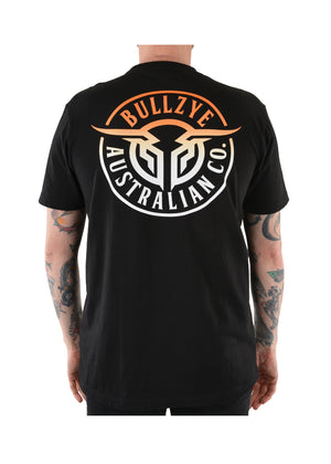 Bullzye Mens Bullring Short Sleeve Tee