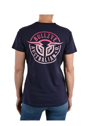 Bullzye Womens Bullring Short Sleeve Tee