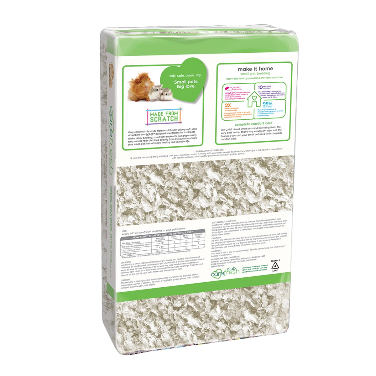 Carefresh White Paper Bedding
