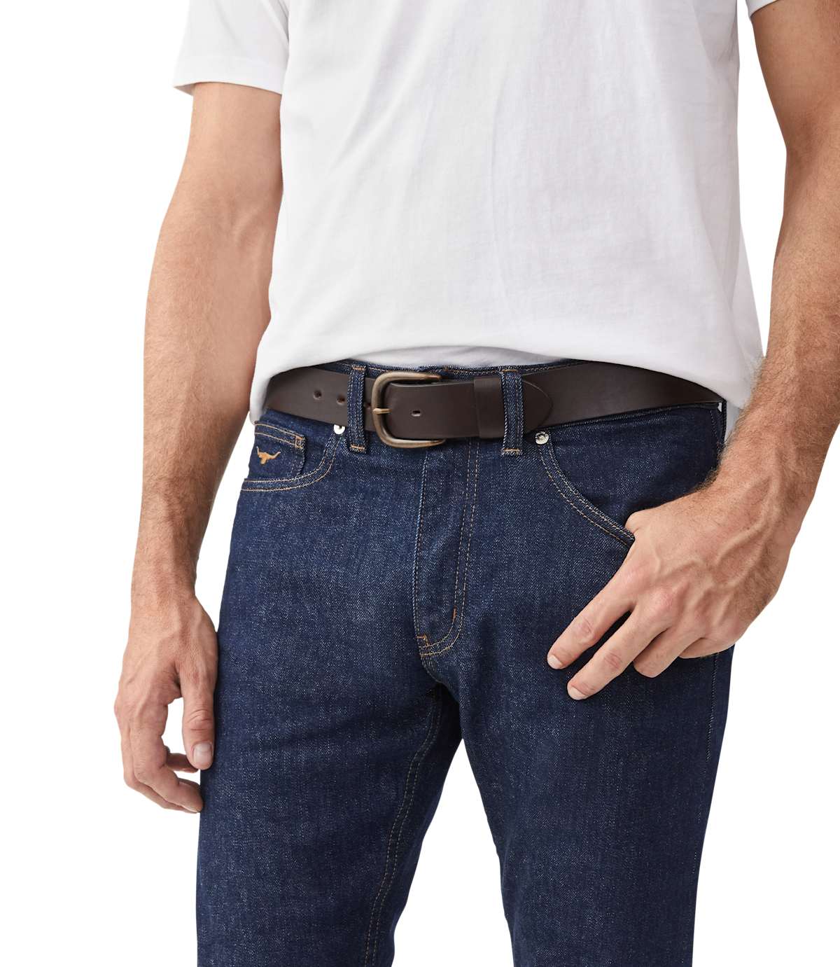 R.M.Williams 1 1/2 Inch Traditional Stockmans Belt