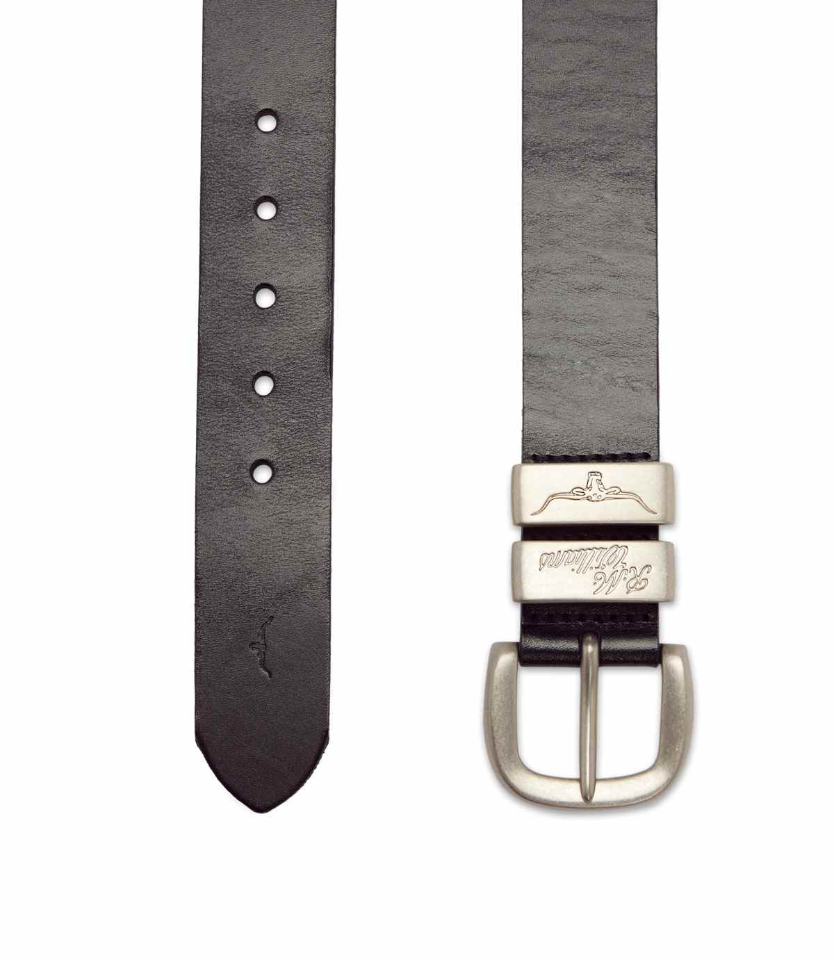 R.M.Williams Drover Belt Silver Buckle 1 1/2in
